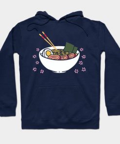 Anime & Ramen lovers noodle soup motif