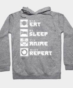 Eat Sleep Anime Repeat Anime Merch Otaku