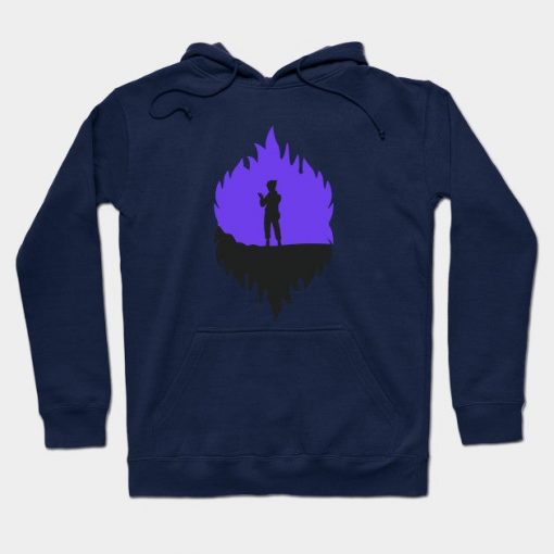 Ninja in purple flame